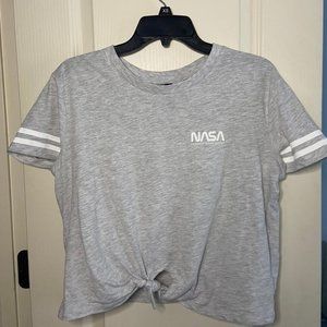 Divided (H&M) Gray Nasa T-Shirt (Medium)